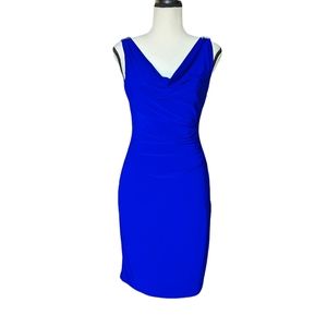 Royal blue Ralph Lauren sleeveless dress size small